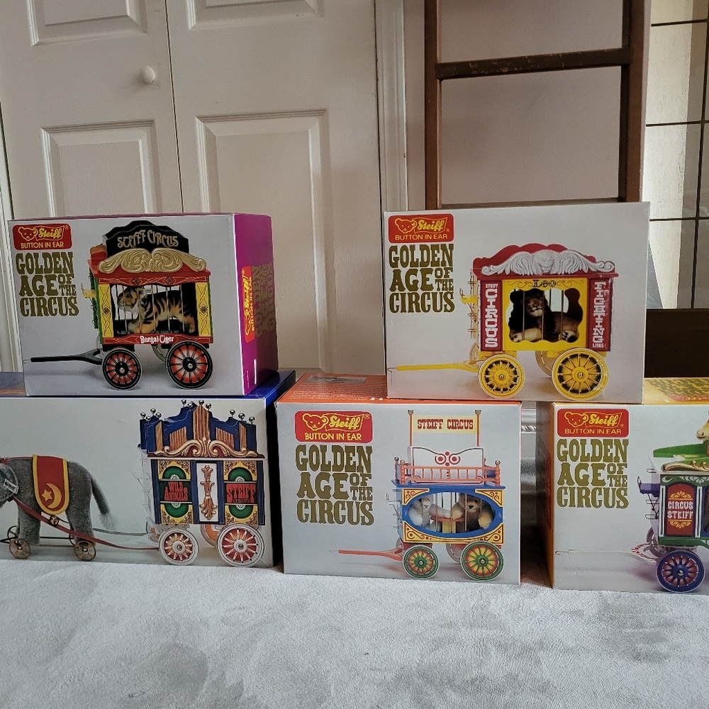Vintage Steiff circus train set - Picture 7 of 12